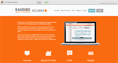 Desktop Screenshot of acusera247.com